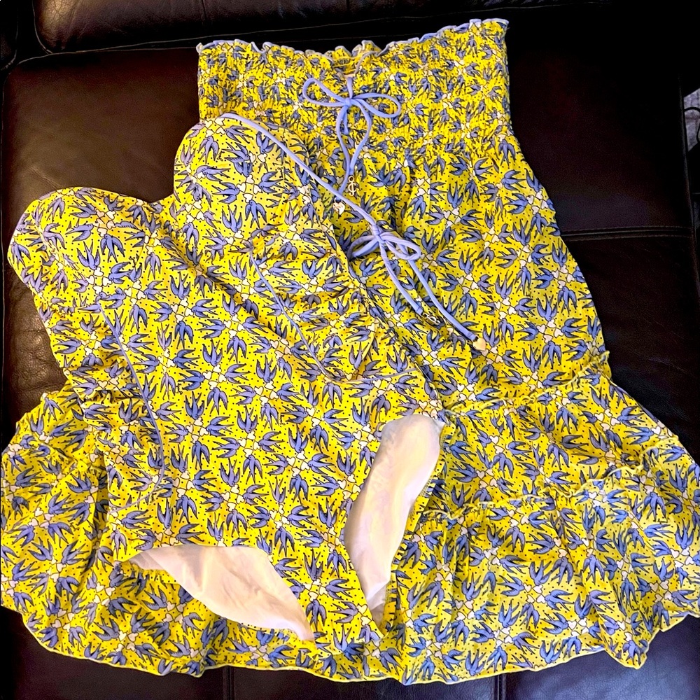 Juicy Couture size Large one piece swimsuit with size Med summer dress cover-up